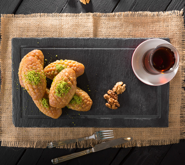 Greek Christmas Honey Cookies-Melomakarona