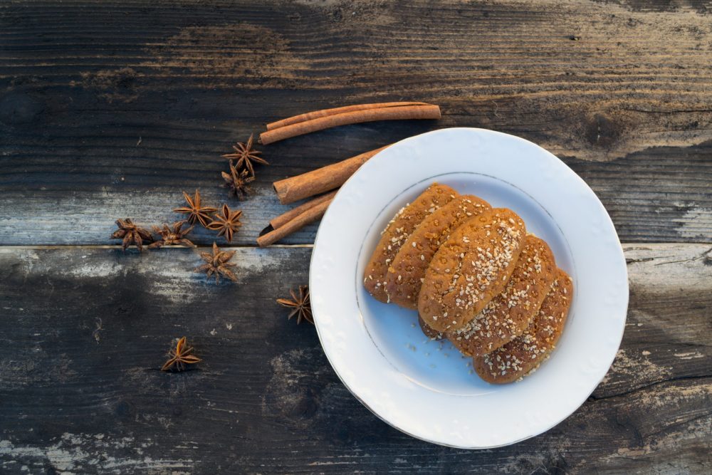 Vegan μελομακαρονα ολικης