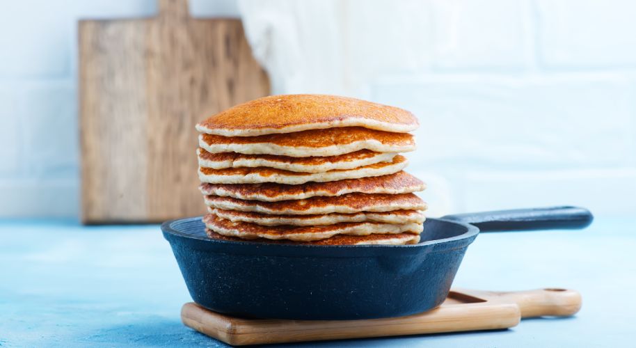 Αλμυρά pancakes για δίαιτα