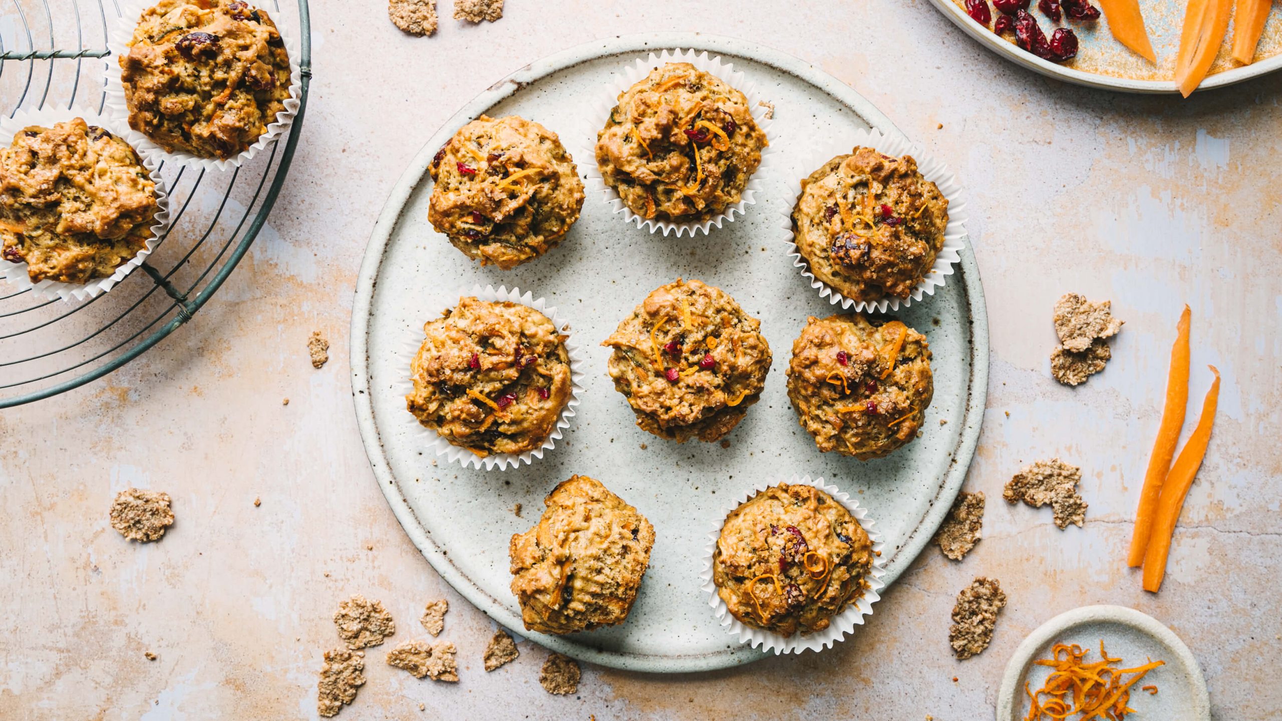 Muffins Καρότου